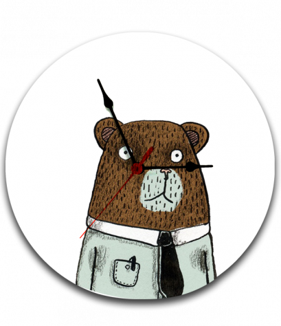 นาฬิกาพิมพ์รูป Browny clock